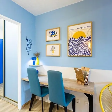 Lägenhet Neon Oasis - Parking - Terrasse - Wifi - Nîmes